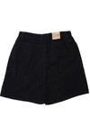 Vintage Black Denim High Waisted Lee Shorts