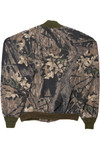 Mossy Oak Brand Camo Snap Button Coach Style Jacket