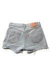 Gray Levi's 501 Button Fly Cut Off Shorts (sz. 34)