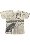 Vintage "Costa Rica" Flamingo All Over Print T-Shirt