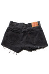 Vintage Black Levi's Cut Off Denim Shorts (sz. 34)