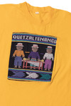 Vintage "Quetzaltenango" Guatemalan Cross Stitch Embroidered T-Shirt