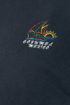 Vintage Cozumel Mexico Embroidered Sailboat Sunset T-Shirt