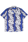 Vintage Royal Creations Blue Hawaiian Shirt