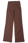 Brown Wide Leg Jeans 