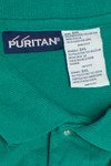 Vintage Teal Puritan Polo Shirt