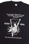 Vintage "My Country Has Forsaken Me" POW MIA Screen Stars T-Shirt (1980s)