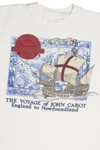 Vintage "The Voyage Of John Cabot" Newfoundland T-Shirt