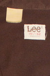 Vintage Lee Pearl Snap Polyester Button Up Shirt