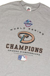 Vintage Arizona Diamondbacks World Series Champions T-Shirt (2001)