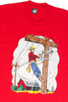 Vintage Halls Safety Equipment Lineman T-Shirt