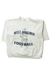 Vintage West Virginia Football Cut Off Sleeve Sweatshirt (1990s)