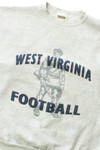 Vintage West Virginia Football Cut Off Sleeve Sweatshirt (1990s)