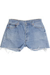 Vintage Levi's 501 High Waisted Cut Off Shorts