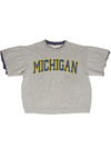 Vintage University Of Michigan Cut Off Sweatshirt