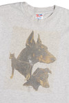 Vintage Doberman Dog Trio T-Shirt