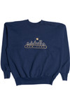 Vintage "New York" Embroidered City Skyline Sweatshirt