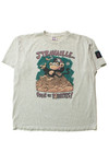 Vintage  J'Travaille pour des Pinottes T-Shirt (1990s)
