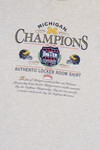 Vintage 1992 Michigan Champions Nutmeg T-Shirt