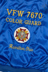 Vintage VFW Color Guard "Ziggy" Embroidered Westark Jacket With Patches