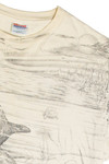 Vintage Manatees All Over Print T-Shirt