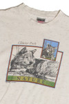 Vintage Glacier Park Wolf Youth T-Shirt