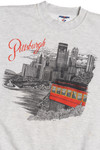 Vintage "Pittsburgh" Illustrated City Skyline Sweatshirt