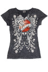 Basketball Rhinestone T-Shirt