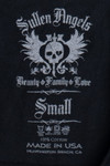 Sullen Angels Skull Cut Sleeve T-Shirt