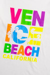 Vintage "Venice Beach California" Neon Print T-Shirt