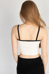 Contrast Bow Detail Cami