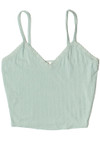 Lace Trim Stripe Cami