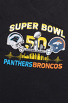 2015 50th Super Bowl Panthers Vs. Broncos T-Shirt