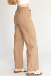 Linen Drawstring Pants