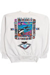 Vintage Sea World "Help Their Habitat" "Respect And Protect" Sweatshirt