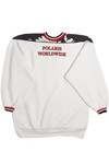 Vintage Polaris Spellout Front/Back Print Sweatshirt