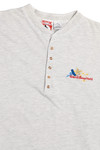 Vintage Walt Disney World 25th Anniversary Embroidered Long Sleeve T-Shirt