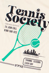 Tennis Society Graphic T-Shirt