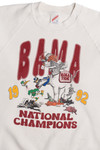 Vintage 1992 "Bama Roll Tide" National Champions Sweatshirt