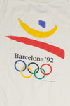 Vintage "No Pain No Spain" Team U.S.A. Barcelona Olympics T-Shirt (1992)