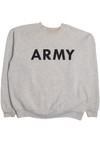 Vintage "ARMY" Spellout Brookline Inc Sweatshirt