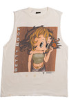 Vintage 1997 Betty Boop Monarch Butterfly Cut Off Sleeve T-Shirt