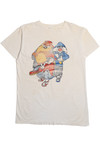 Vintage Distressed Looney Tunes Bugs Bunny Taz Sylvester T-Shirt