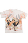 Vintage Aladdin & Abu All Over Print The Disney Store T-Shirt