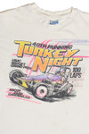 Vintage Thrashed Turkey Night Midget Grand Prix T-Shirt (1988)