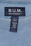 Vintage "Bum Equipment" Embroidered Logo Sweatshirt