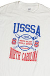 Vintage USSSA North Carolina Men's Major World Series 1990 T-Shirt