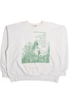Vintage Women's International League for Peace and Freedom Quote Sweatshirt