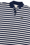 Vintage Navy Striped Le Cheval Polo Shirt