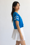 Football Jersey Crop T-Shirt